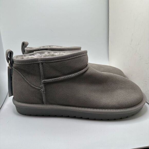 CUSHIONAIRE Women's pull on boot 11 GRAY - Picture 1 of 7